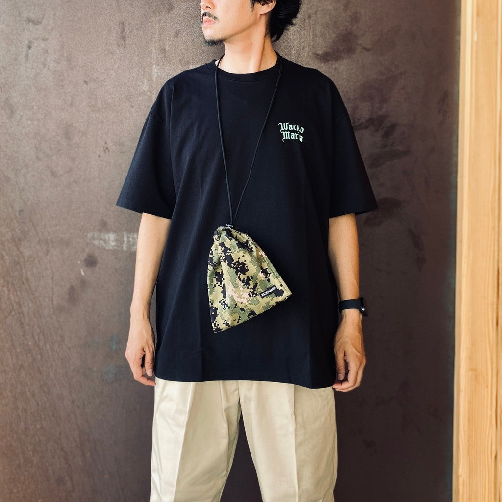 DIGITALCAMO SHOULDER POUCH #KHAKI [26FWE-WMA-BG03]
