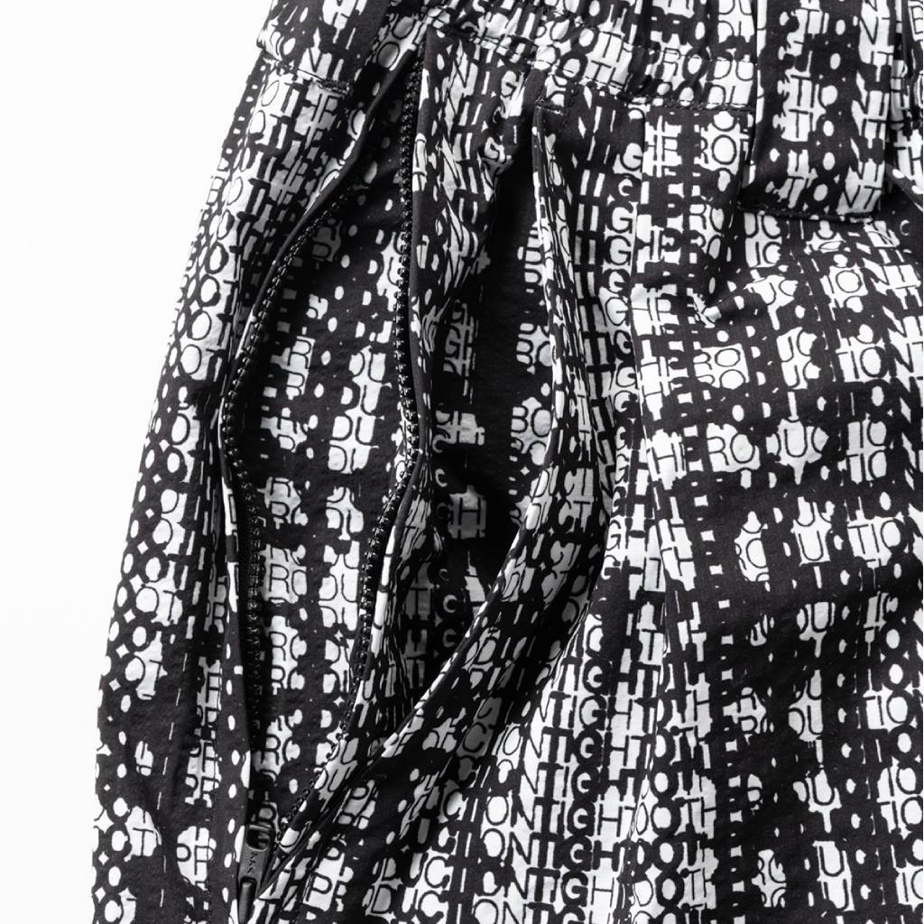 BLEEDING LOGO BALLOON PANTS #Black [SS26-B03]