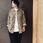 LEOPARD FATIGUE JACKET #BEIGE [26FWE-WMO-ML02]
