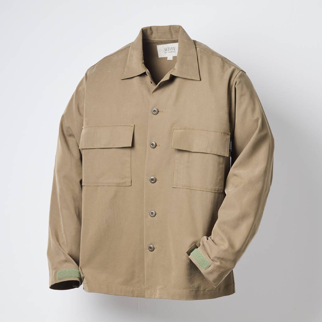 Military Over Shirts #Olive [SD26F-SH03]