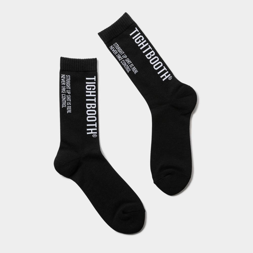 LABEL LOGO 襪子 #黑色 [FW25-A05]