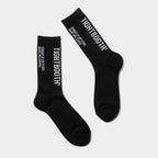 LABEL LOGO 襪子 #黑色 [FW25-A05]