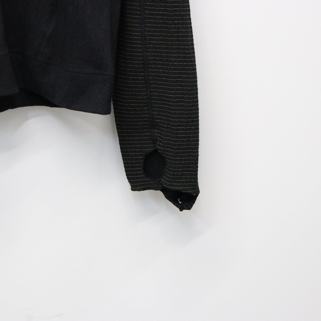 GUAI HOOD LON T #BLACK [JI-26SS-CS07]