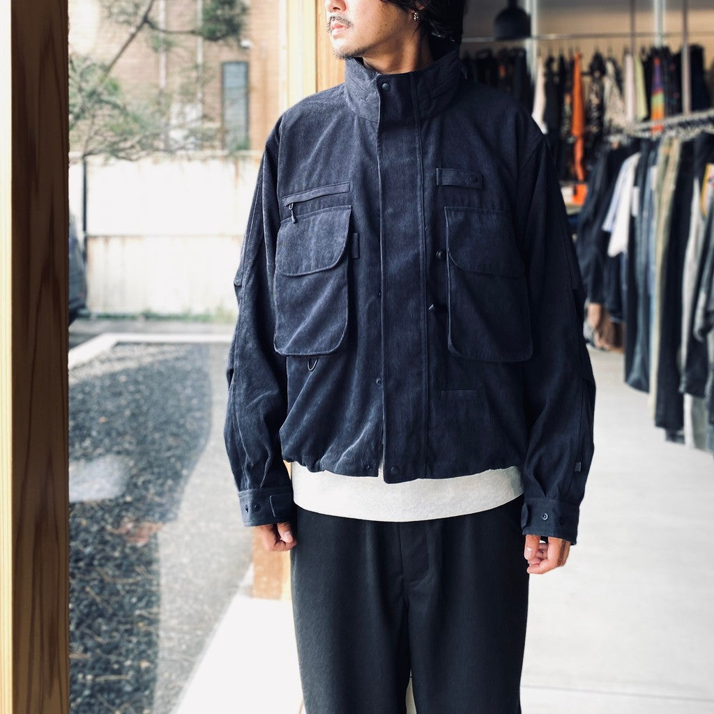 TECH WADING JACKET CORDUROY #D.NAVY [BJ-43026W]