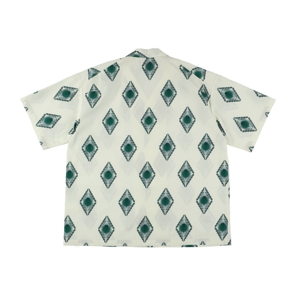 Emblem Aloha 襯衫 #白色 [SC2410-SH06]