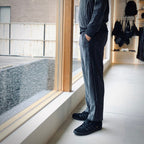 VELOUR SST PANT #ブラック [JW8377]