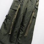 Twist Nylon Cargo Pants (HEAVY NYLON TWILL) #OLIVE [M-P4-PT10]