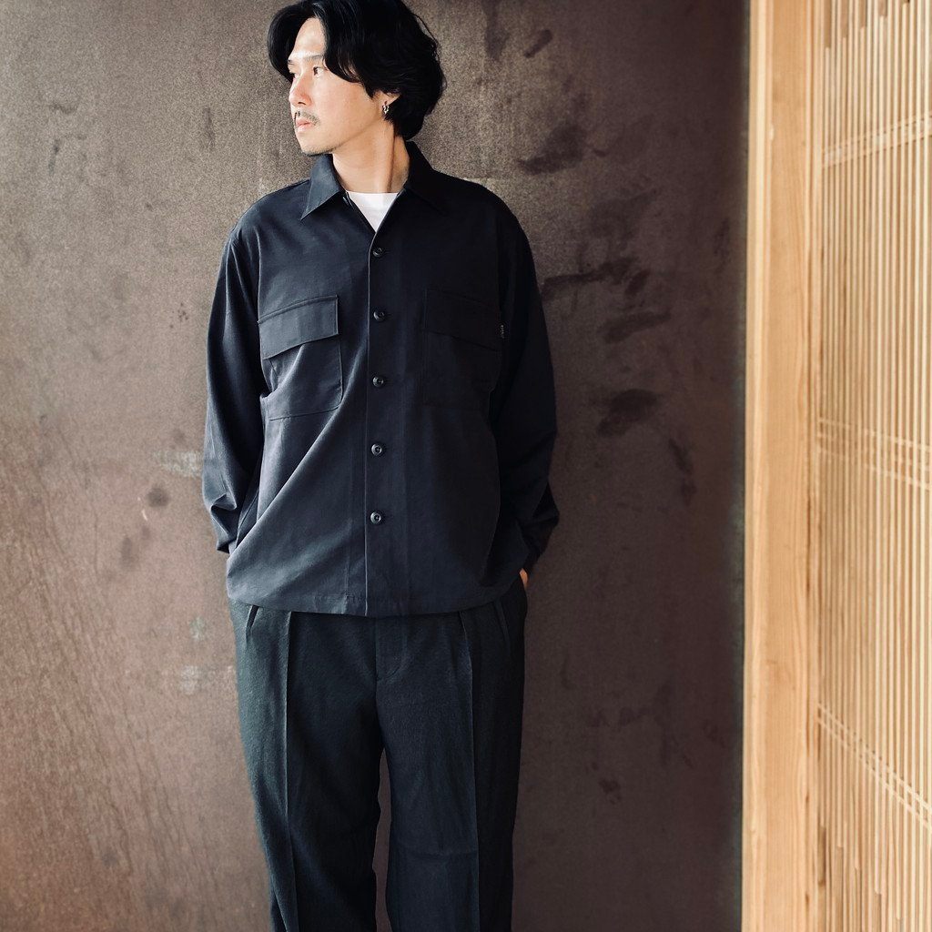 Military Over Shirts #Black [SD26F-SH03]