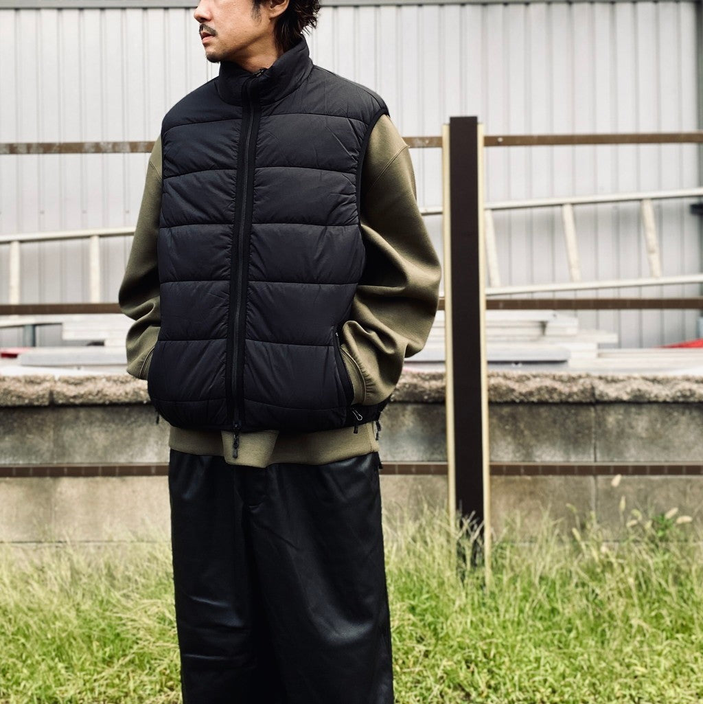 TECH REVERSIBLE CLIMBERS PUFF VEST #BLACK×BRKH [BW-23025W]