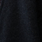 GLITTER MOHAIR CARDIGAN ( TYPE-1 ) #BLACK-RAINBOW [24FW-WMK-KN16]