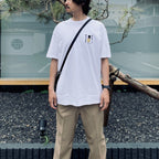 WASHED HEAVY WEIGHT CREW NECK T-SHIRT ( TYPE-13 ) #WHITE [26SS-WMT-WT14]
