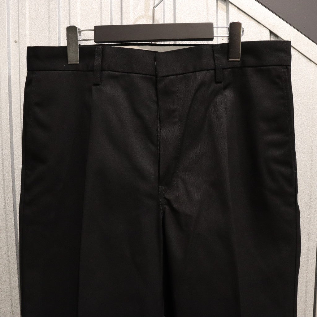 DICKIES | 百褶長褲 #黑色 [24SS-WMP-DC01]