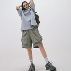 "LM-S01" G-輕便實用短褲 #SAGE [GOOPI-24SS-AUG-01]