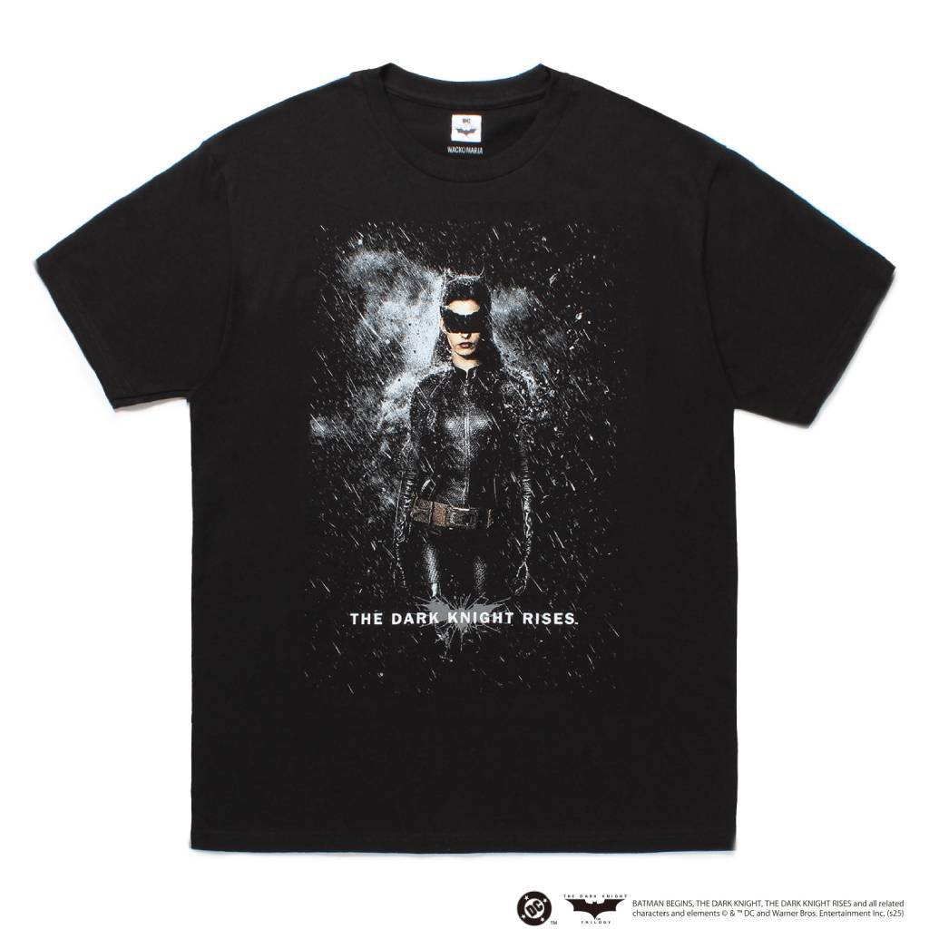 THE DARK KNIGHT TRILOGY | CREW NECK T-SHIRT ( TYPE-8 ) #BLACK [TDKT-WM-TEE08]