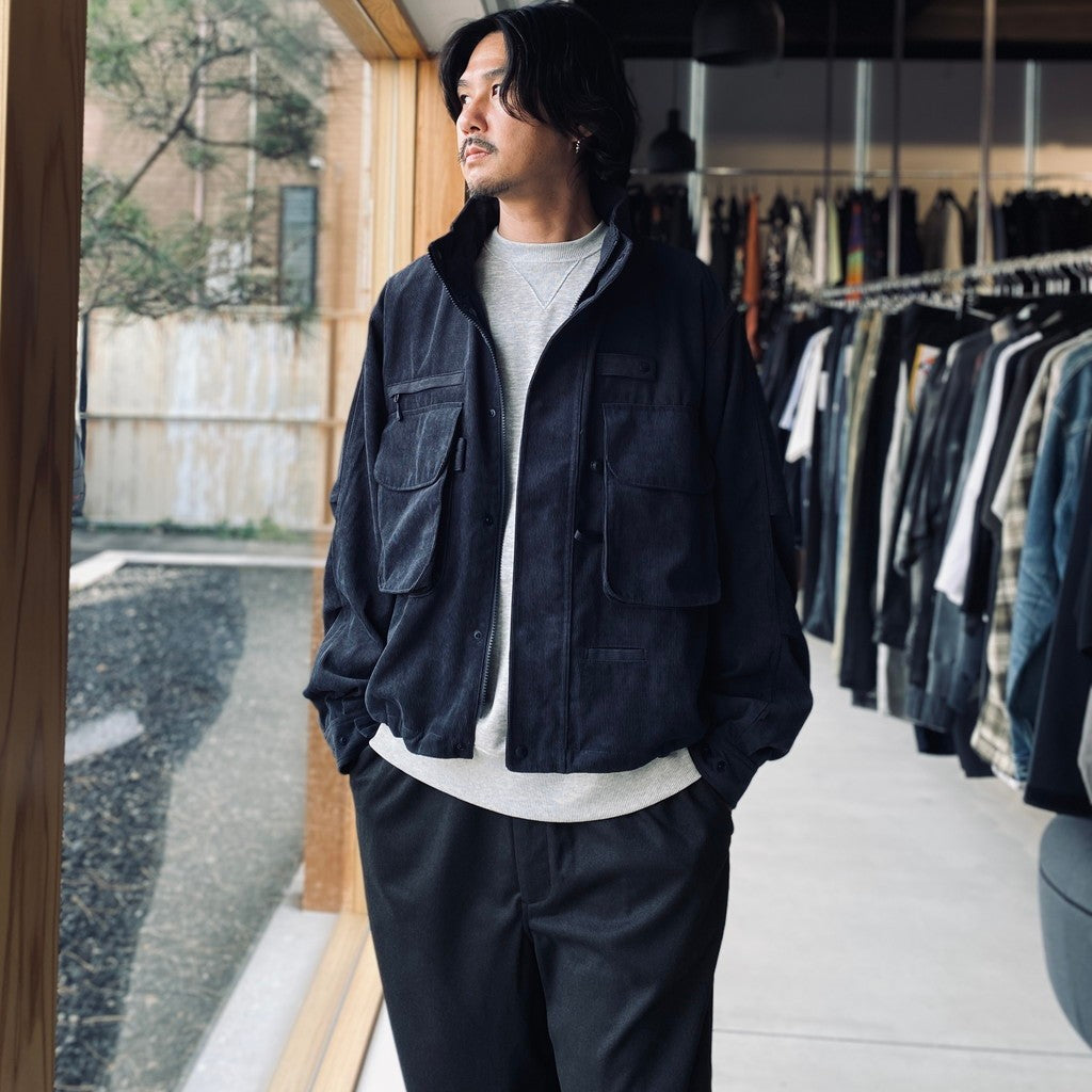 TECH WADING JACKET CORDUROY #D.NAVY [BJ-43026W]
