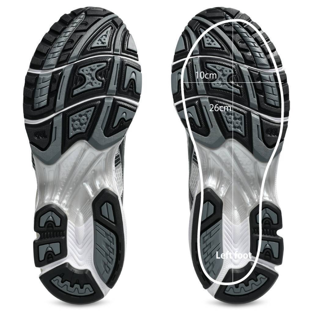 GEL-KAYANO 14 #WHITE/GRAPHITE GREY [1203A537]