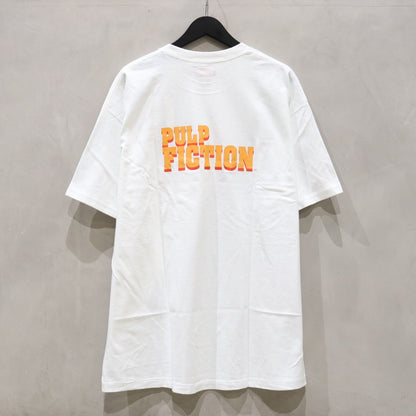 PULP FICTION | CREW NECK T-SHIRT (TYPE-5) #WHITE [PF-WM-TEE07]