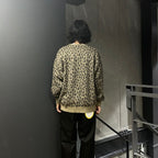 LEOPARD MOHAIR CARDIGAN #BEIGE [24FW-WMK-KN12]