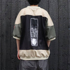MD Temporal Distortion MESH SS TOP #BEIGE [CES30CS23]