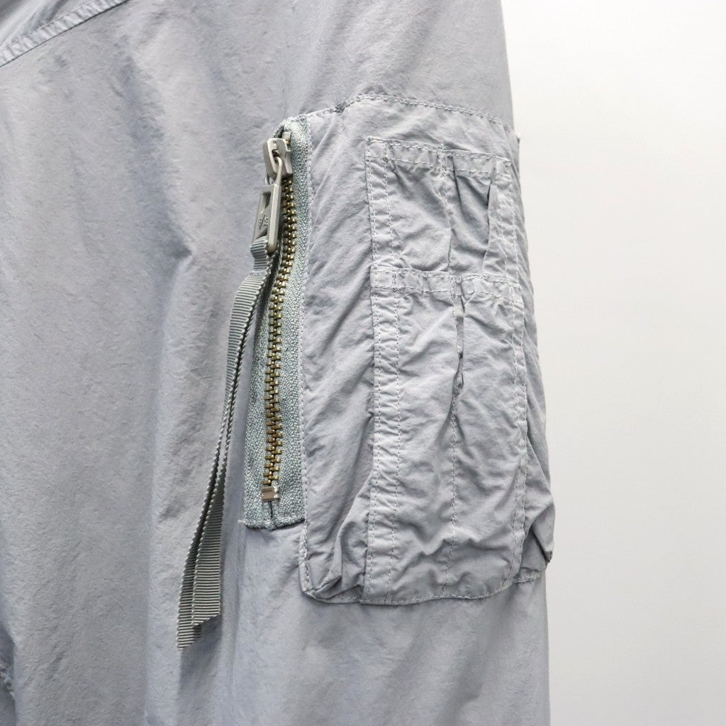 GARMENT DYE DOWN MA-1 LONG COAT 2.0 #GRAY [FST09262U0002]