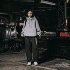 "G7-H1" 陰影漆連帽衫 #GRAY [GOOPI-23AW-OCT-03]