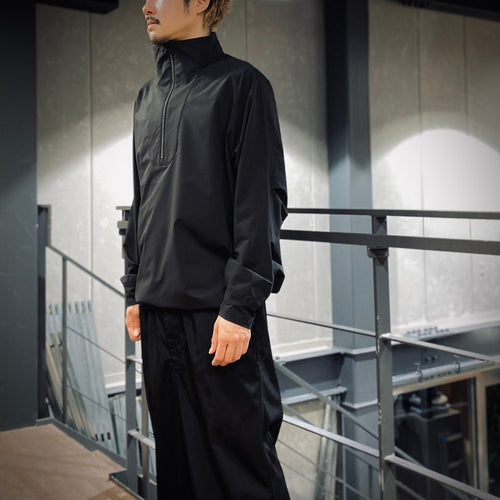 TECH HALFZIP STAND JACKET #BLACK [BJ-60025] - cocorozashi 三重県 