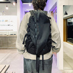 同時 | “GW-1U” CORDURA 尼龍“OUTSIDE”背包 #黑色 [GOOPI-25AW-SEP-03]