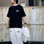 WASHED HEAVY WEIGHT CREW NECK T-SHIRT ( TYPE-2 ) #BLACK [26SS-WMT-WT03]