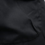 TECH SPORTS OPEN COLLAR SHIRT L/S SOLID #BLACK [BE-82026W]