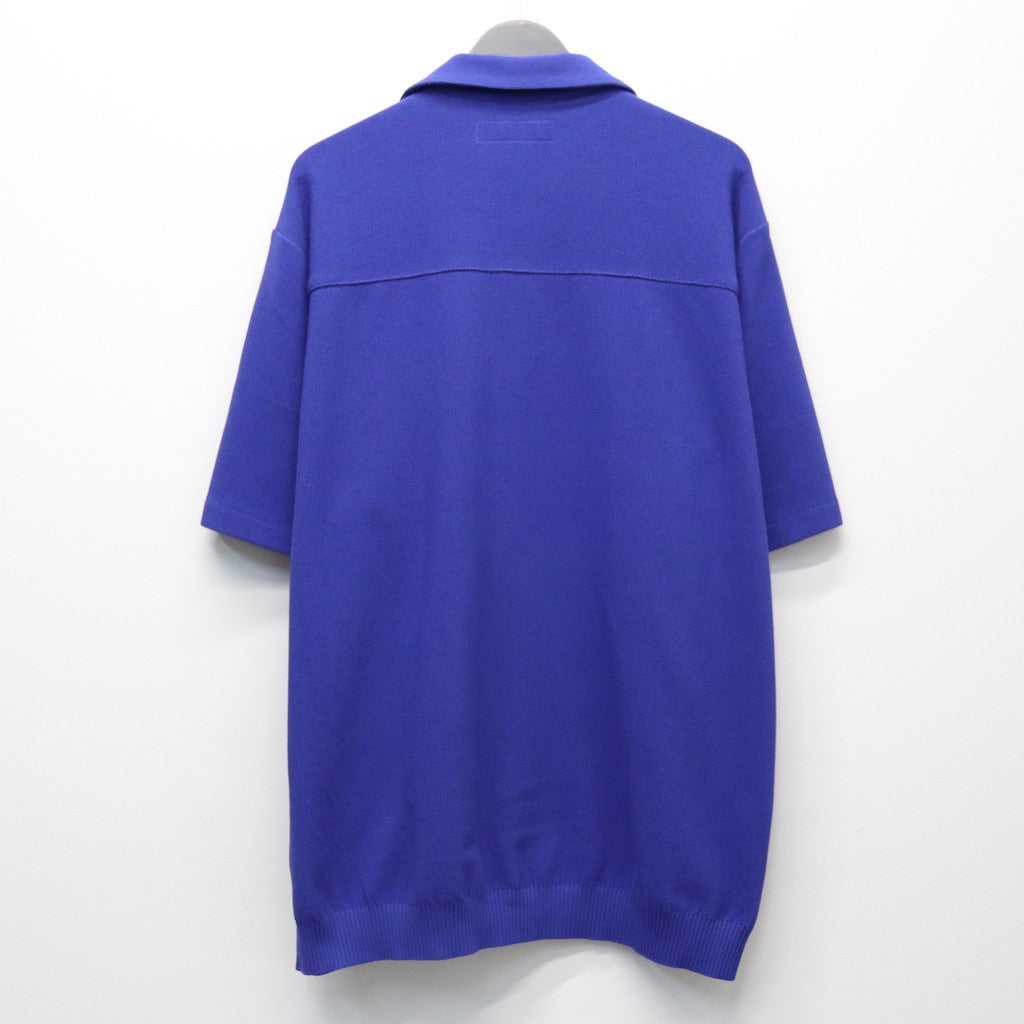 KNIT SHIRT ( TYPE-1 ) #BLUE [26SS-WMK-KN01] - cocorozashi 三重県