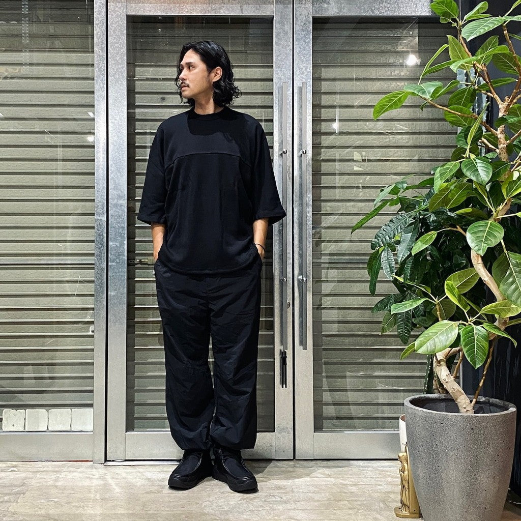 尼龍防撕裂襯裡長褲 #黑色 [MOA-LAN-18]