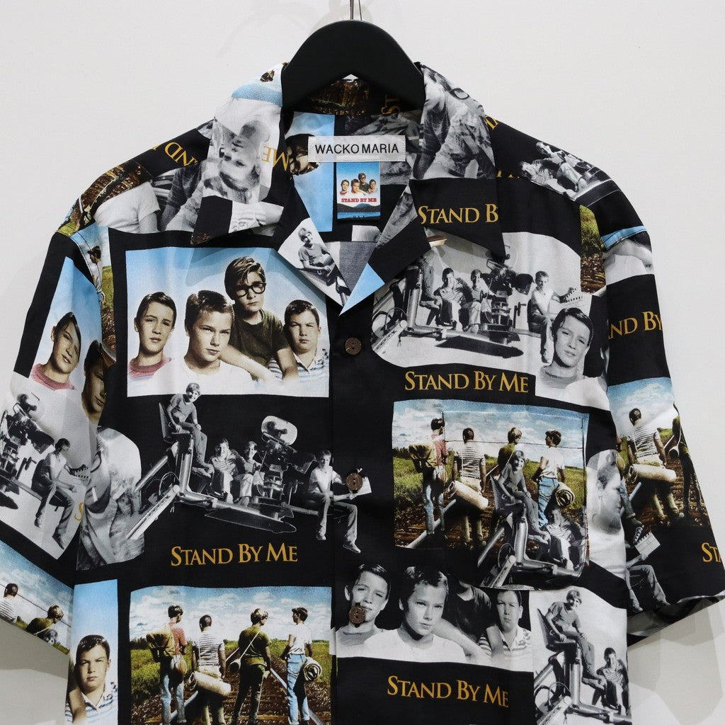 STAND BY ME | S/S HAWAIIAN SHIRT #BLACK [SBM-WM-HI01]