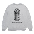 CREW NECK SWEAT SHIRT ( TYPE-1 ) #GRAY/BLACK [26SSE-WMC-SS06]