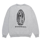 CREW NECK SWEAT SHIRT ( TYPE-1 ) #GRAY/BLACK [26SSE-WMC-SS06]