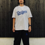 MLB | LA | CREW NECK T-SHIRT ( TYPE-2 ) #WHITE [MLB-WM-TEE02]