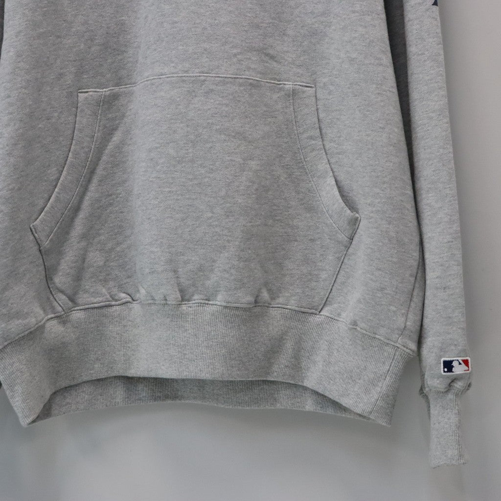 MLB | NY | HEAVY WEIGHT PULLOVER HOODED SWEAT SHIRT ( TYPE-1 ) #GRAY [MLB-WM-SS01]