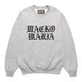 HEAVY WEIGHT CREW NECK SWEAT SHIRT #GRAY [25FW-WMC-SS05]