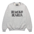 HEAVY WEIGHT CREW NECK SWEAT SHIRT #GRAY [25FW-WMC-SS05]