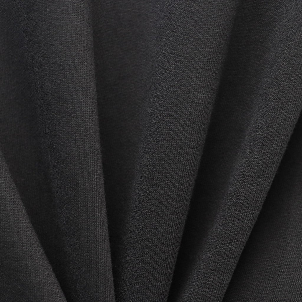 LIGHT FLEECE SHORT SLEEVE SWEATSHIRT #BLACK 999 [20CMSS034A-002246G]