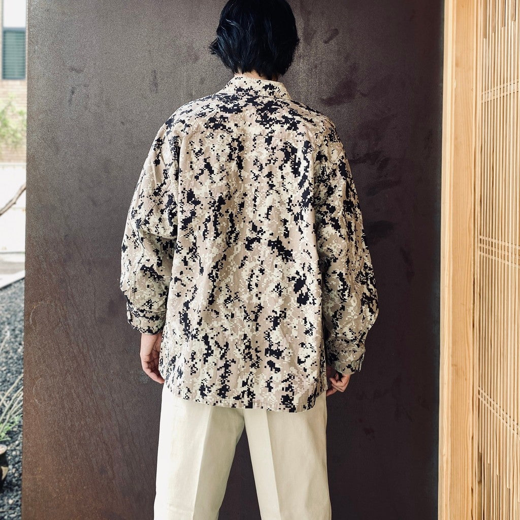 DIGITALCAMO FATIGUE JACKET #BEIGE [26FWE-WMO-ML03]