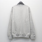 HEAVY WEIGHT CREW NECK SWEAT SHIRT #GRAY [25FWE-WMC-SS03]