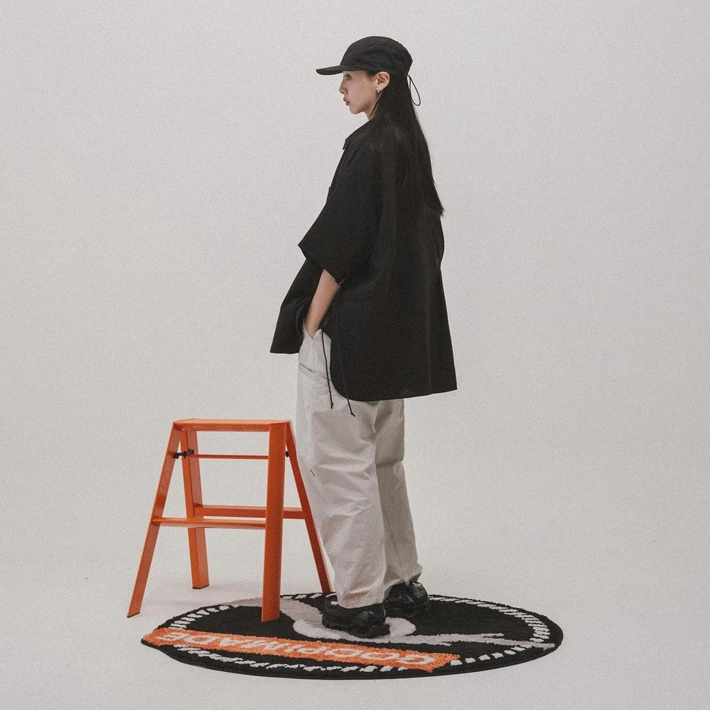 「GNV-S1」 SOFTBOX Oversized Strap Shirt #SHADOW [GOOPI-24SS-APR-03]