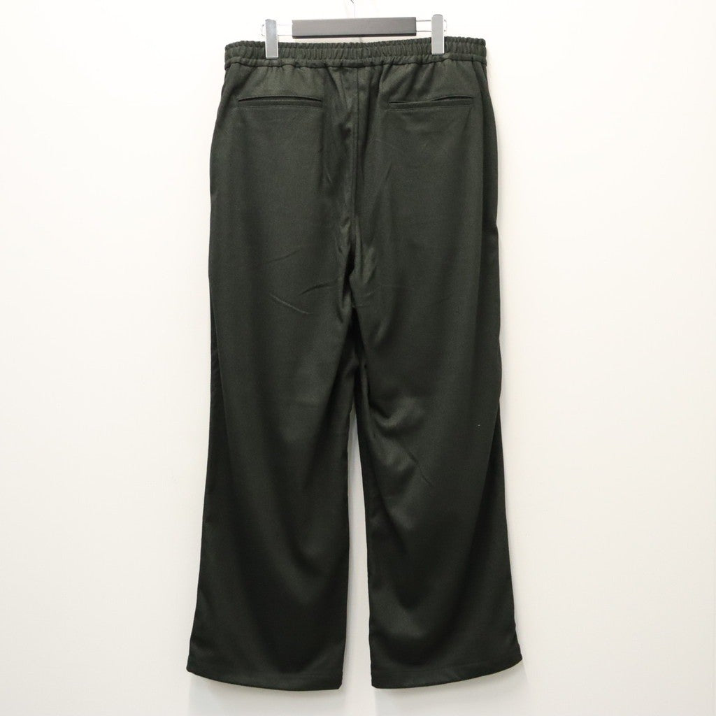 TECH LOOSE 2B JACKET FLANNEL & TECH EASY TROUSERS FLANNEL #D.OLIVE [BJ-32026W / BP-39026W]