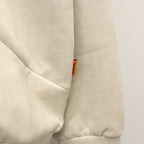 麂皮連帽衫 #灰色 [FW25-SW06]