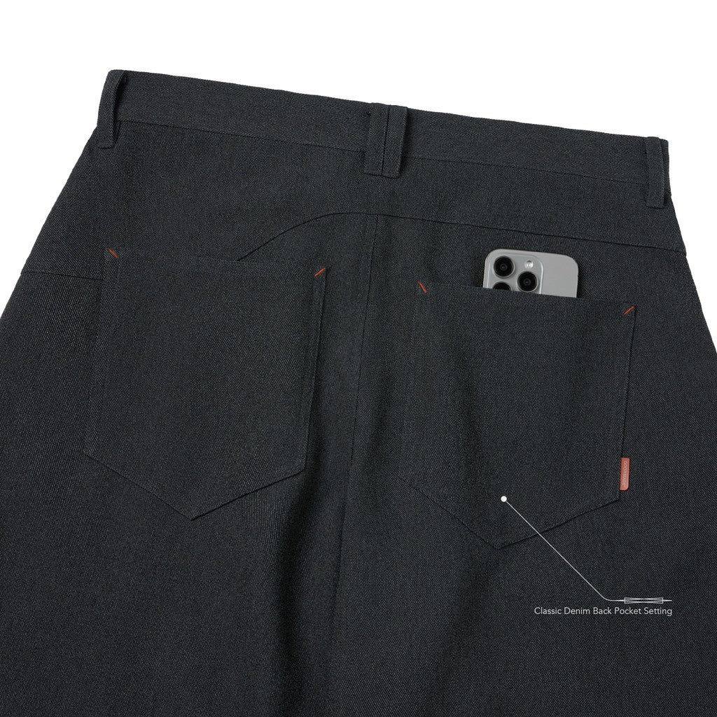 "DN-01" 手工剪裁牛仔布 #SHADOW [GOOPI-25SS-APR-02]