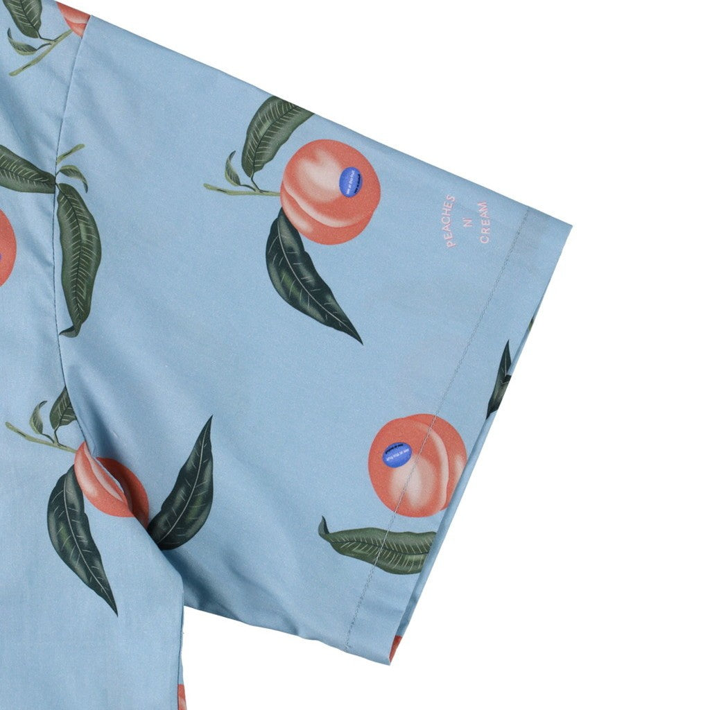 桃子奶油襯衫 #藍色 [SC2410-SH03]