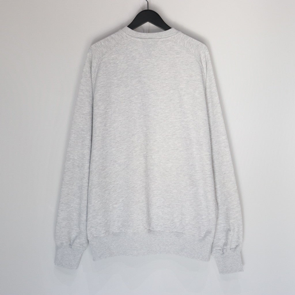 科技運動袖圓領上衣 灰色 [BE-50025]