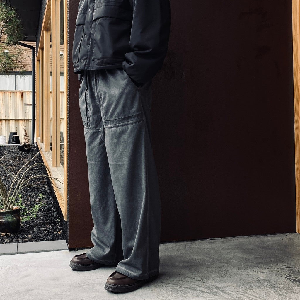 GARMENT DYE WORK TROUSER #CHARCOAL [FST03262U0001]