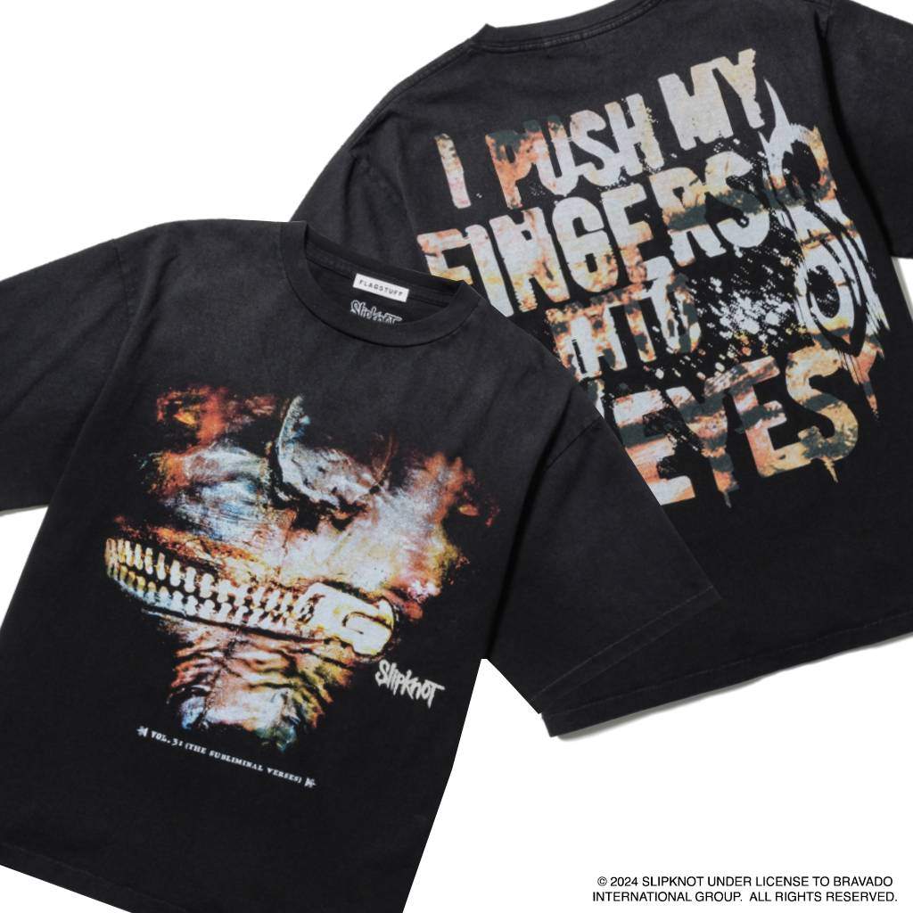 slipknot | SS TEE Type 1 #BLACK [25AW-FSxslipknot-05 / FS1864]