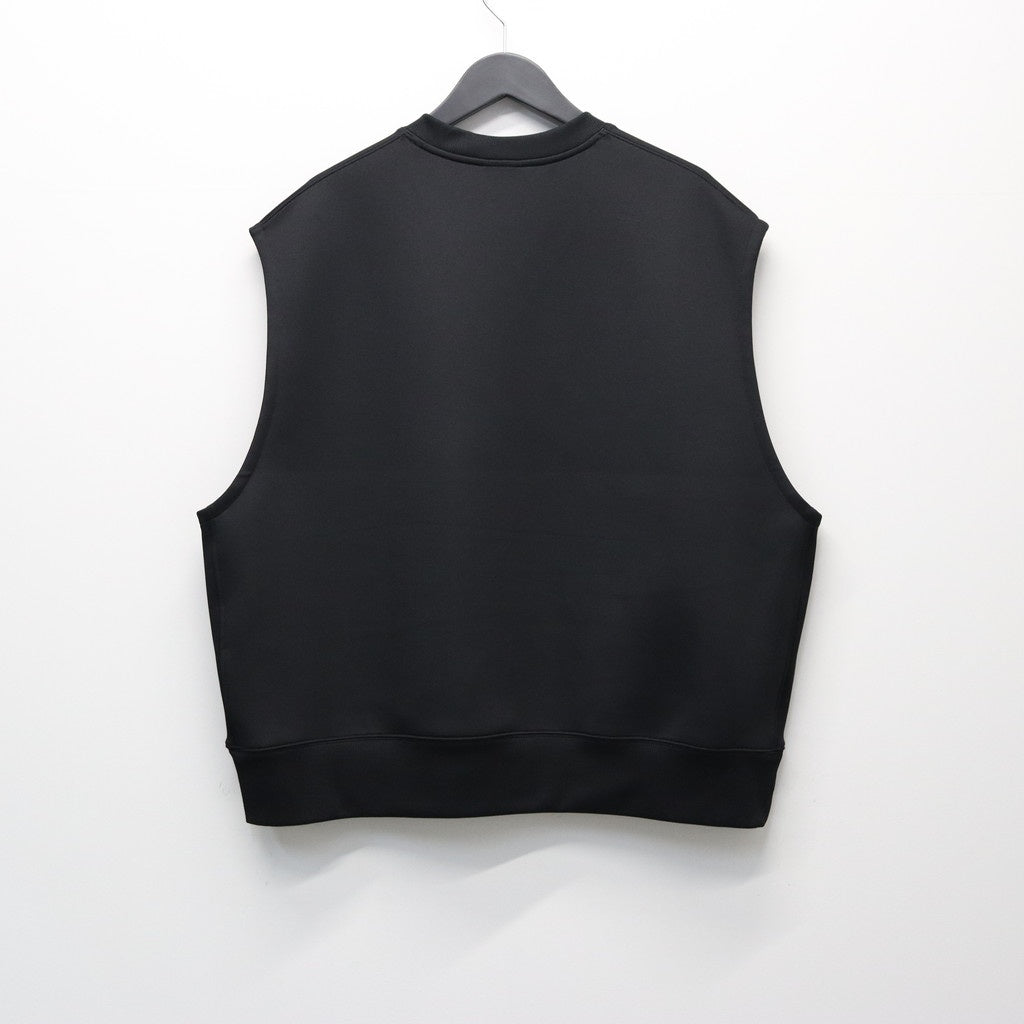 TECH SCUBA KNIT VEST #BLACK [BE-42026]